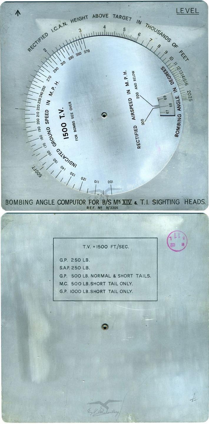 מכשיר עזר לקביעת זווית הפצצה (Bombing Angle Computer)